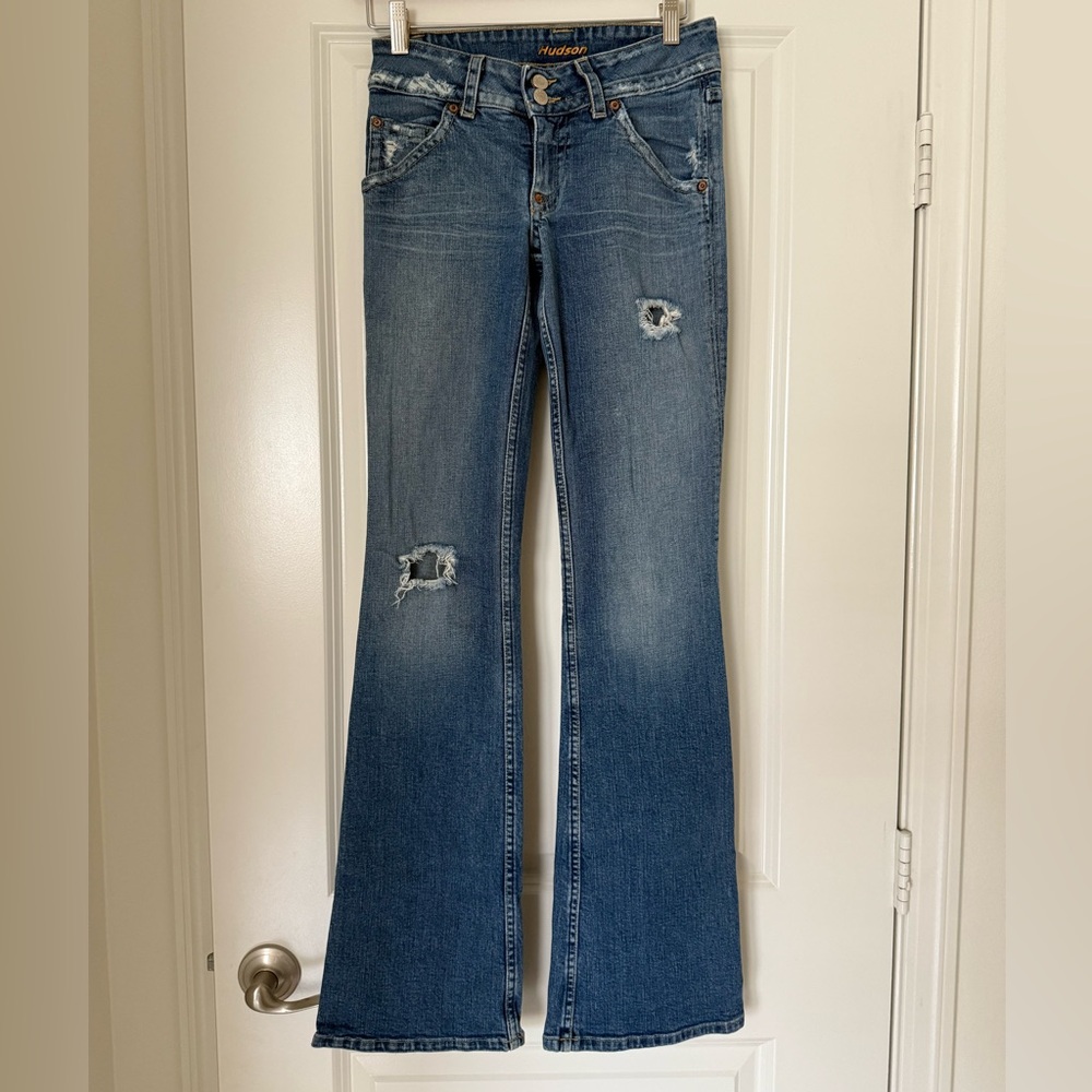 Women's Blue Hudson Flared Jeans